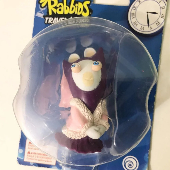 2010 Ubisoft  Rabbids Travel In Time Medieval Girl Damsel 2.5 Inch Figure - Picture 12 of 16